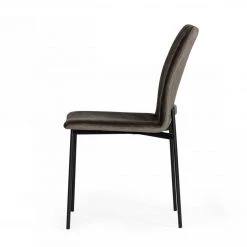 VIG Modrest Maggie - Modern Black And Brown Dining Chair (Set Of 2)