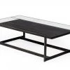 VIG Modrest Fargo - Modern Ceramic & Grey Walnut Coffee Table By Hollywood Glam Living Room