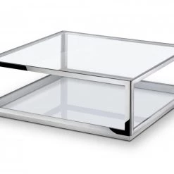 VIG Modrest Weller - Modern Stainless Steel Coffee Table By Hollywood Glam
