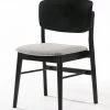 VIG Modrest Addax - Modern Black And Grey Fabric Dining Chair- Set Of 2