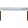 VIG Dining Room Modrest Helena - Modern Extendable Glass Dining Table - Large