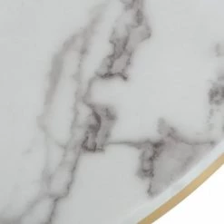 VIG Modrest Jenkin - Modern Gold And Marble Coffee Table Set By Hollywood Glam Living Room