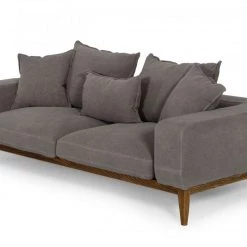 VIG Divani Casa Corina - Modern Grey Fabric Sofa