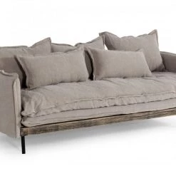 VIG Divani Casa Mathis - Modern Grey Fabric Sofa