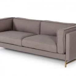 VIG Divani Casa Keswick - Modern Grey Fabric Sofa Living Room