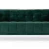 VIG Divani Casa Morrow - Modern Green Fabric Green Sofa Living Room
