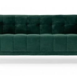 VIG Divani Casa Morrow - Modern Green Fabric Green Sofa Living Room