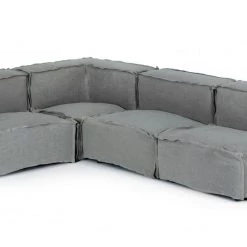 VIG Divani Casa Navstar - Contemporary Modular Grey Fabric Sectional Sofa