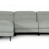 VIG Divani Casa Lupita - Modern Grey Fabric Left Facing Sectional Sofa