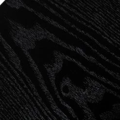 VIG Modrest Perret - Glam Black Ash & Brushed Brass Dining Table Dining Room