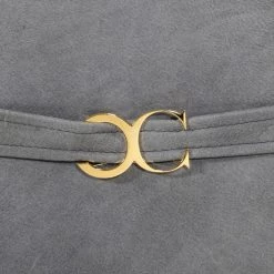 VIG Coronelli Collezioni Hollywood - Eastern King Italian Contemporary Grey Leather Bed