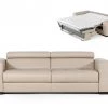 VIG Living Room Coronelli Collezioni Icon - Modern Italian Leather Queen Size Sofa Bed