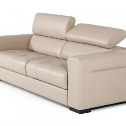 VIG Living Room Coronelli Collezioni Icon - Modern Italian Leather Queen Size Sofa Bed