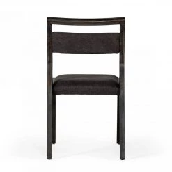 VIG Modrest Roger - Mid-century Acacia & Brown Dining Chair (Set Of 2)