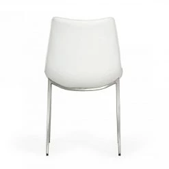 VIG Modrest Frasier - Modern White Eco-Leather Dining Chair (Set Of 2)