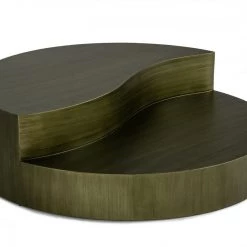 VIG Living Room Modrest Avocet - Modern Grey Coffee Table By Hollywood Glam