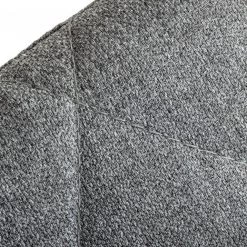 VIG Modrest Ganon - Modern Grey & Antique Brass Dining Chair