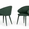 VIG Modrest Keller - Modern Green Dining Chair (Set Of 2)