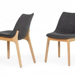 VIG Modrest Chrissy - Modern Fabric Dining Chair (Set Of 2) Dining Room