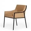 VIG Modrest Raul - Modern Suede Tan Dining Chair Dining Room