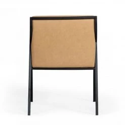 VIG Modrest Raul - Modern Suede Tan Dining Chair Dining Room