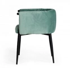 VIG Modrest Belcaro - Modern Light Green Fabric Dining Chair