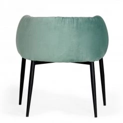 VIG Modrest Belcaro - Modern Light Green Fabric Dining Chair