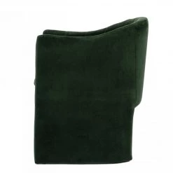 VIG Dining Room Modrest Danube - Modern Jade Green Fabric Dining Chair