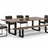 VIG Modrest Taylor - X-Large Modern Live Edge Wood Dining Table