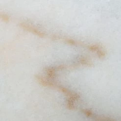 VIG Modrest Rocky - Glam White Marble & Brush Gold Dining Table