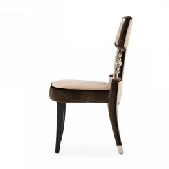 VIG A&X Alston - Transitional Off-White Chenille Fabric Dining Chair (Set Of 2) Dining Room