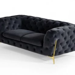 VIG Living Room Divani Casa Sheila - Transitional Fabric Loveseat