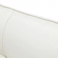 VIG Modrest Patrick - Modern White Leather Bed Beds & Headboards