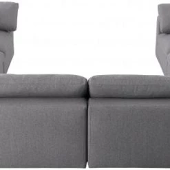 Meridian Furniture Serene 8 Piece Linen Deluxe Modular Overstuffed Sectional Living Room