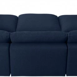 Meridian Furniture Serene 6 Piece Linen Deluxe Modular Overstuffed Sectional