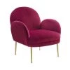 TOV Gwen Velvet Accent Chair