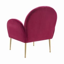 TOV Gwen Velvet Accent Chair