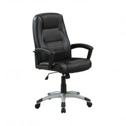Coaster Adjustable Height Office Chair Black
