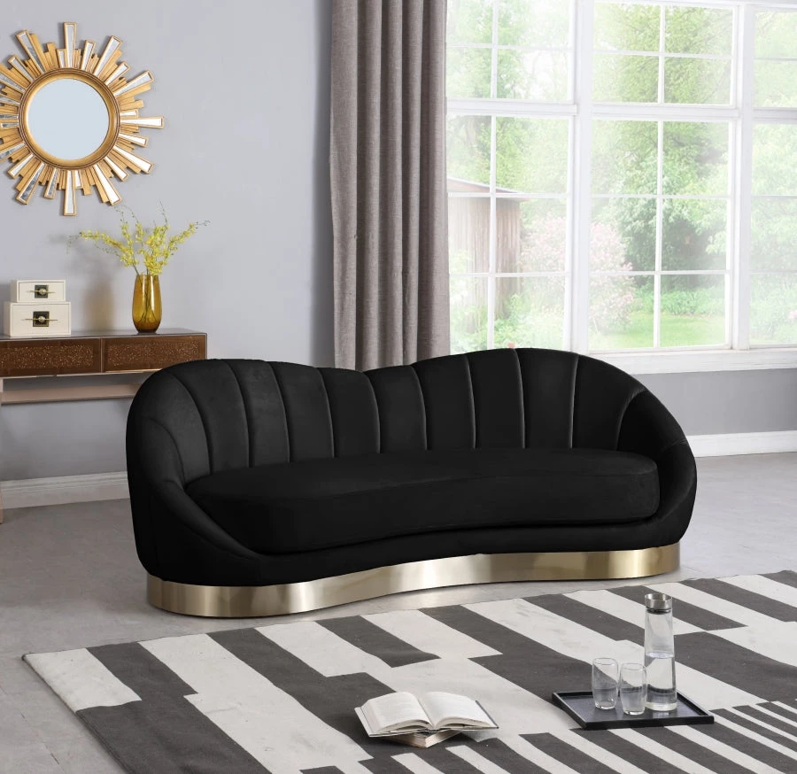Meridian Furniture Shelly Velvet Sofa