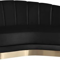 Meridian Furniture Shelly Velvet Chaise