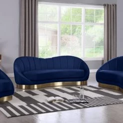 Meridian Furniture Shelly Velvet Sofa