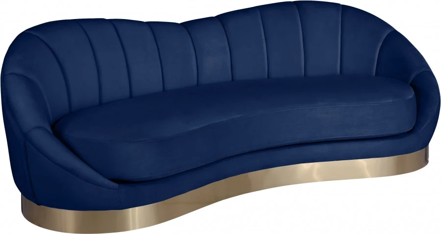 Meridian Furniture Shelly Velvet Sofa
