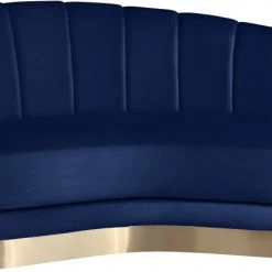 Meridian Furniture Shelly Velvet Chaise