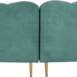 Meridian Furniture Divine Velvet 2 Piece Sectional Living Room