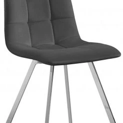 Meridian Furniture Annie Velvet Dining Chair Set Of 2