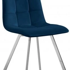 Meridian Furniture Annie Velvet Dining Chair Set Of 2