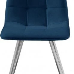 Meridian Furniture Annie Velvet Dining Chair Set Of 2