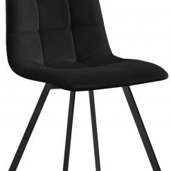 Meridian Furniture Dining Room Annie Velvet Dining Chair Set Of 2