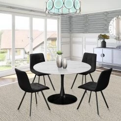 Meridian Furniture Dining Room Annie Velvet Dining Chair Set Of 2