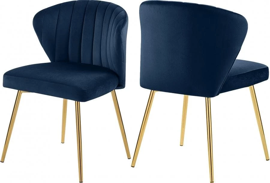 Meridian Furniture Finley Velvet Chair- Set Of 2